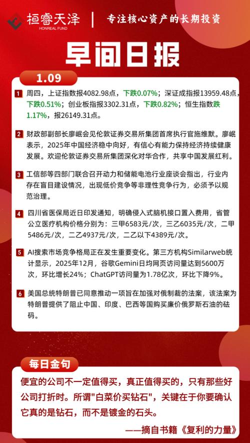 【桓睿天泽】2026年1月9日早报_财富号_东方财富网